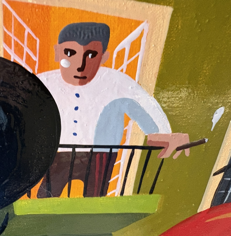 La balade de Kiki le chien / Alfredo Lopez © ADAGP