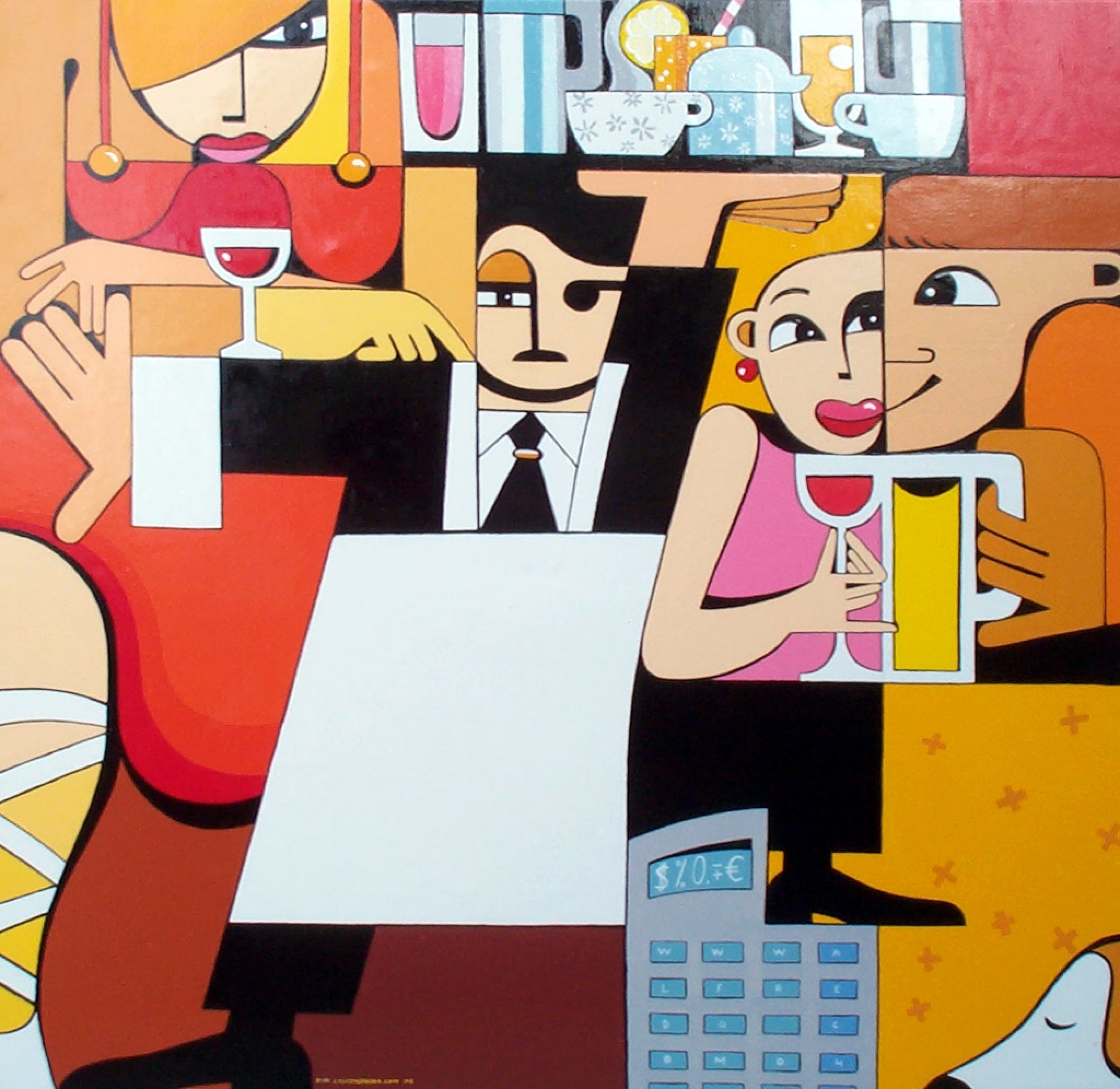 Le top-management / Alfredo Lopez © ADAGP